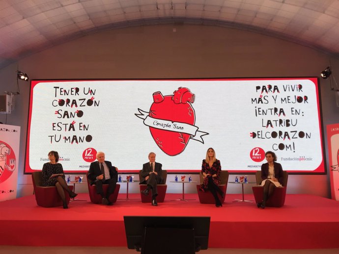 Presentación campaña de Mediaset España sobre el corazón
