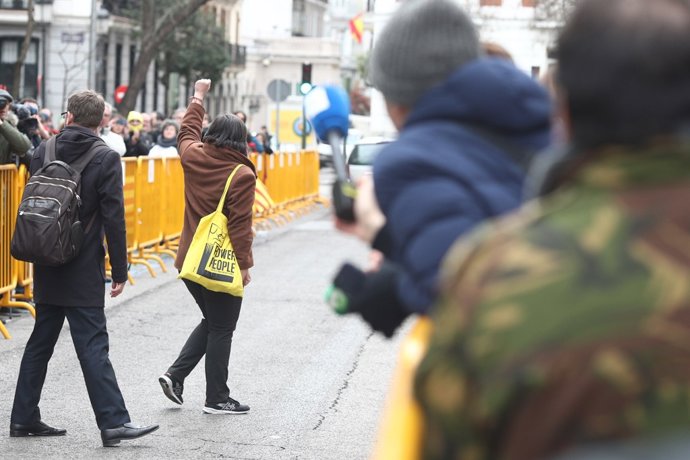 Mireia Boya arriba al Tribunal Suprem per declarar pel procés sobiranista