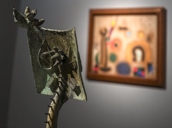 Imatge de la mostra de Miró 
