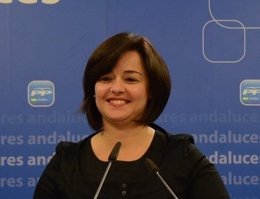 La presidenta del PP de Sevilla, Virginia Pérez.