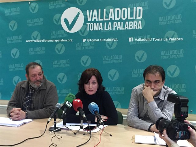 La concejal de VTLP María Sánchez, en rueda de prensa