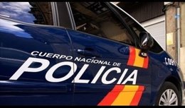 Coche patrulla de la Policía Nacional