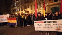 Unas 200 personas piden en Palma la absolución del rapero Valtonyc y reclaman libertad de expresión