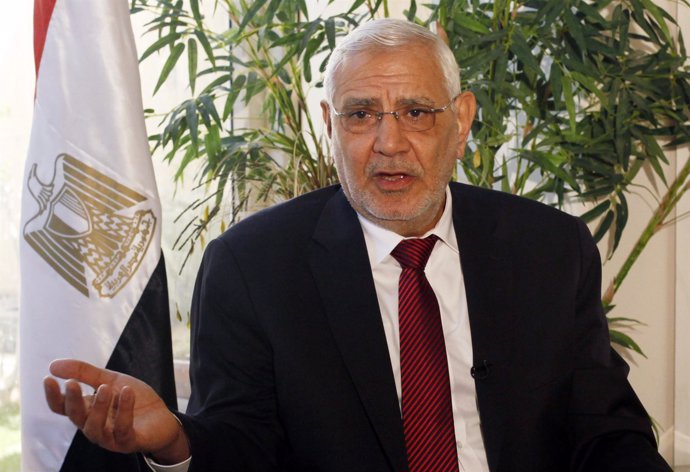 El excandidato a la Presidencia de Egipto Abdel Moneim Abul Futu