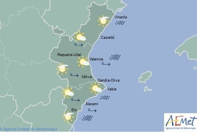 Predicción de este jueves 