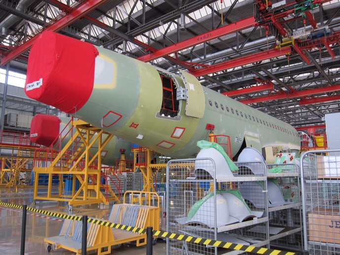 Fàbrica d'Airbus a Tianjin       