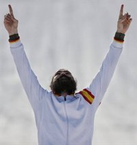 Regino Hernández, un bronce 25 años y 361 días después apuntando al cielo