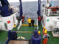 La primera campaña oceanográfica del LIFE INTEMARES explora los cañones submarinos del talud continental de Murcia