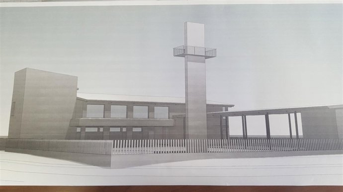 Proyecto del Parque de Bomberos de Montoro