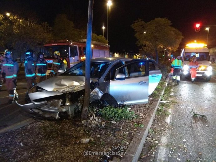 Accidente de tráfico en Sevilla