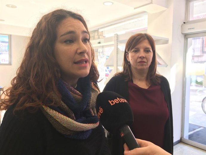 Laura Pérez y Laia Ortiz (BComú)