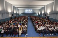 Martín califica de "impresionante" el trabajo de FARO y Gamarra dice que los niños con cáncer son "pequeños héroes"