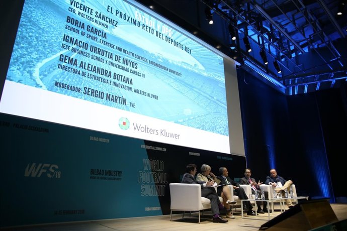 Conferencia de Wolters Kluver en World Football Summit 