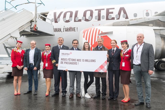Pasajera 15 millones de Volotea