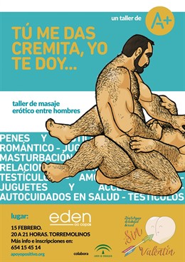 Cartel taller Torremolinos educación sexual