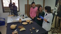 Más de 290.000 euros en el taller de restauración de Arqueología del Museo en  cuatro años