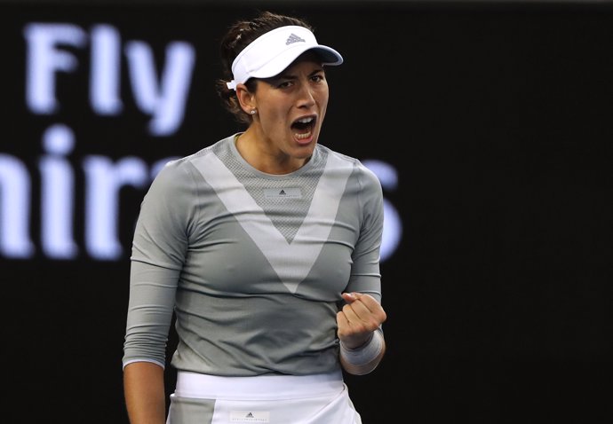 Garbiñe Muguruza en Australia