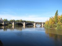 Un proyecto buscará reducir los daños que producen las inundaciones entre Logroño (La Rioja) y La Zaida (Zaragoza)