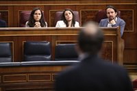 Pablo Iglesias quiere que Rajoy aclare en el Congreso si tiene previsto prorrogar los Presupuestos