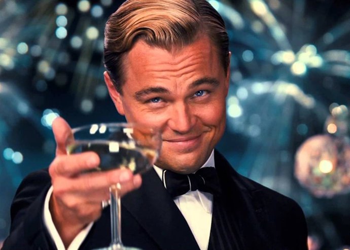 Leonardo Dicaprio en El Gran Gatsby