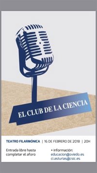 El Club de la Ciencia regresa este viernes al Teatro Filarmónica