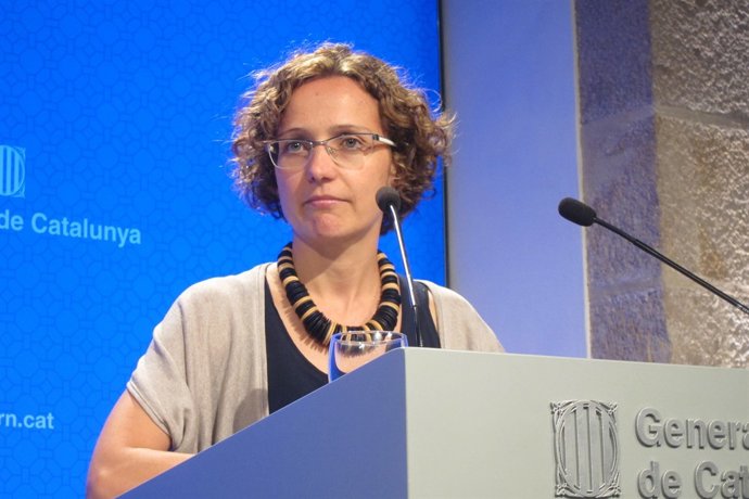 La consellera Meritxell Ruiz, després del Consell Executiu