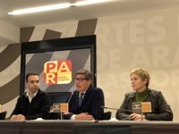 El PAR pide hacer "lo imposible" para que el tren EVA pare en Zaragoza y Calatayud