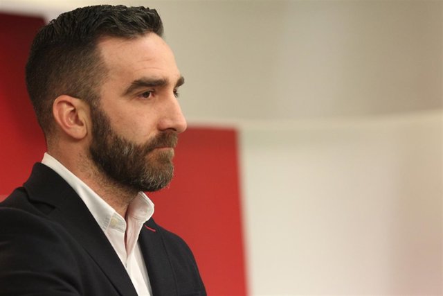 Rueda de prensa en la sede del PSOE de Francisco Polo