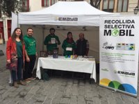 El sistema de Recogida Selectiva Móvil de Emaya llega a otros barrios del centro de Palma