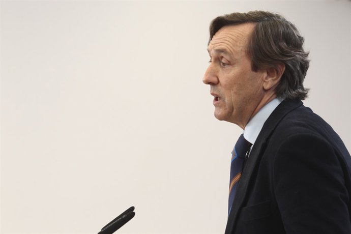 Roda de premsa de Rafael Hernando al Congrés