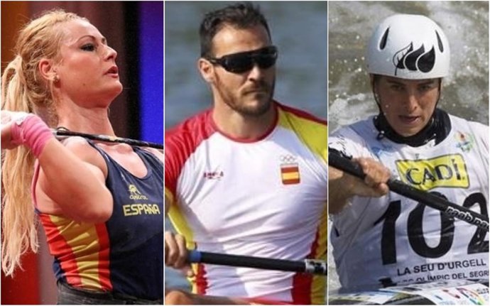 Lidia Valentín, Saúl Craviotto y Maialen Chorraut, Premios Nacionales Deporte