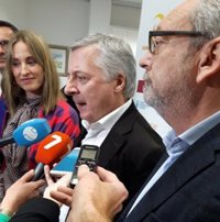 José Blanco no valora las ausencias al Comité del PSOE, convencido de que "vamos a remar todos en la misma dirección" 