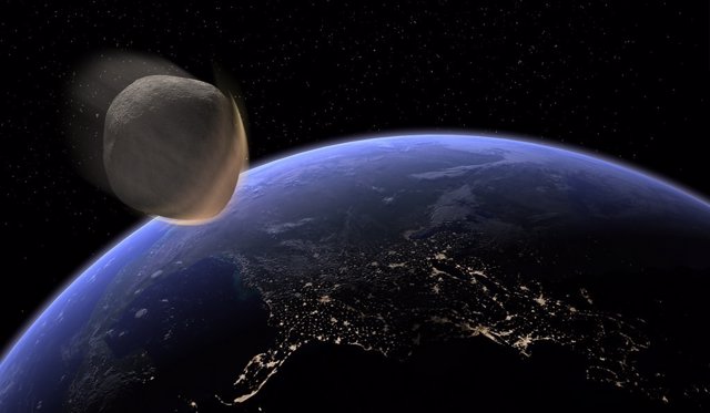 Asteroide en trayectoria hacia la Tierra