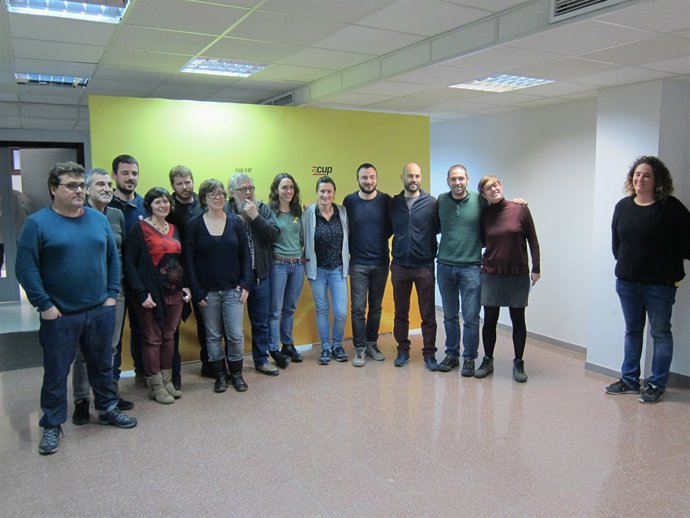 Representants de les candidatures al Secretariat Nacional de la CUP