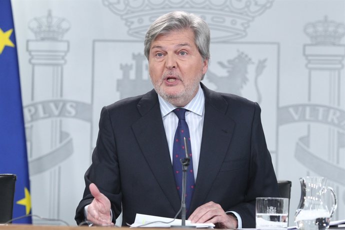 Roda de premsa d'Iñigo Méndez de Vigo després del Consell de Ministres