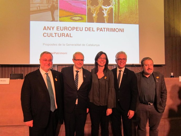 Presentación del Año Europeo del Patrimonio, con J.Boya