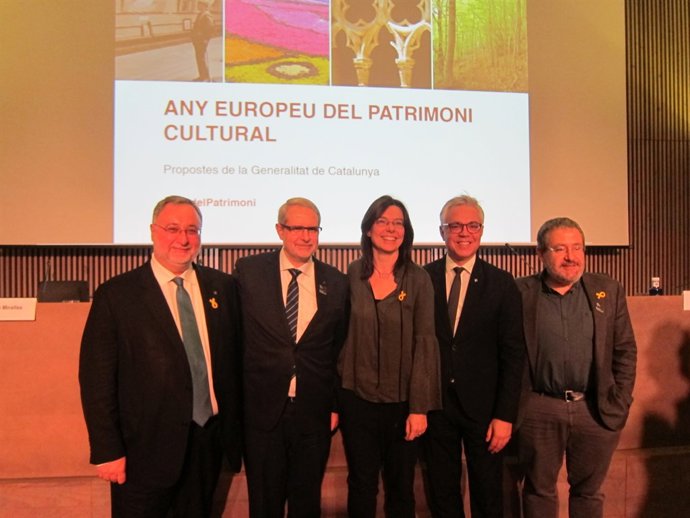Presentació de l'Any Europeu del Patrimoni, amb J.Boya