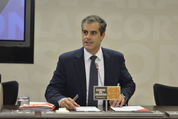 El portavoz adjunto de Cs Aragón, Javier Martínez.