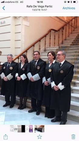 Esther Pérez, en su reciente toma de posesión. 