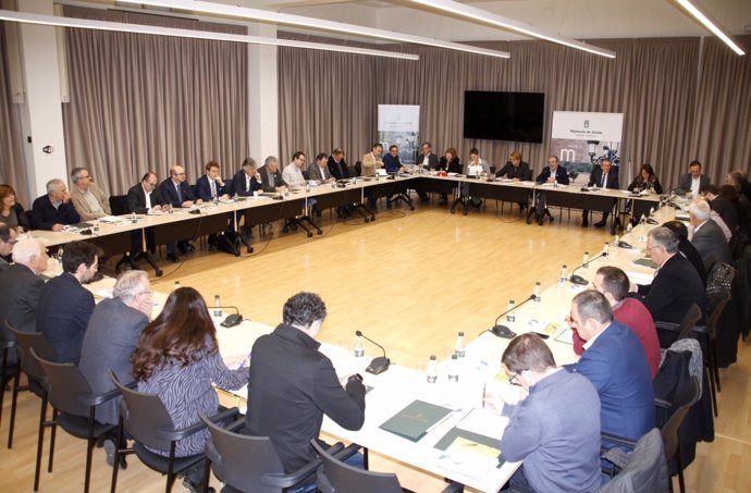 Reunión de la Diputación de Lleida con consells comarcals
