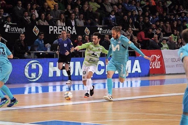 Movistar Inter ante Palma Futsal