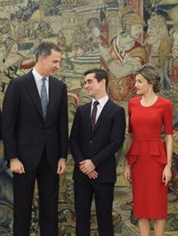 Casa Real destaca el "arte, dedicación y talento" de Javier Fernández para superar "límites"