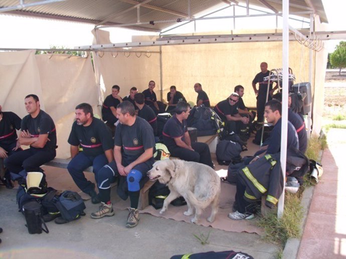 Bomberos de la Diputación de Sevilla