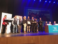 La Diputación de Málaga premia a una docena de entidades por su contribución a las labores de Protección Civil