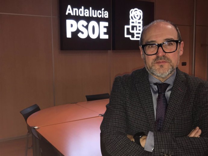 El secretario de Política Municipal del PSOE de Granada, José María Corpas