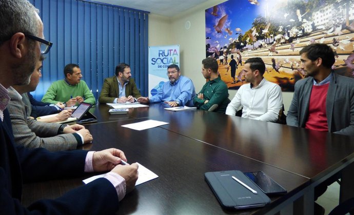 Populares con representantes sindicales de la Policía Nacional