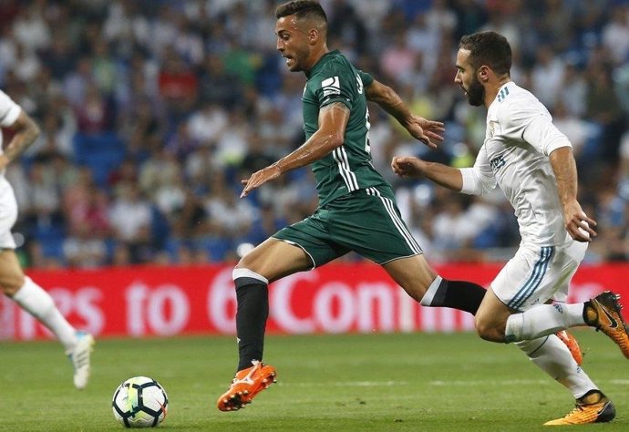 Camarasa (Betis)  y Carvajal (Real Madrid)