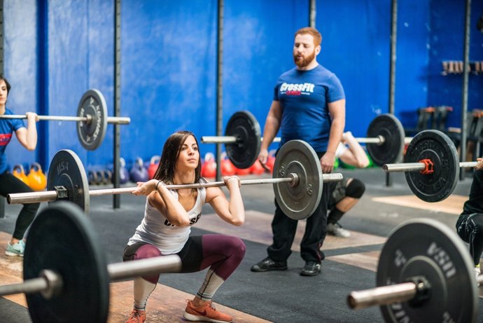 CROSSFIT, ejercicio, gimnasio