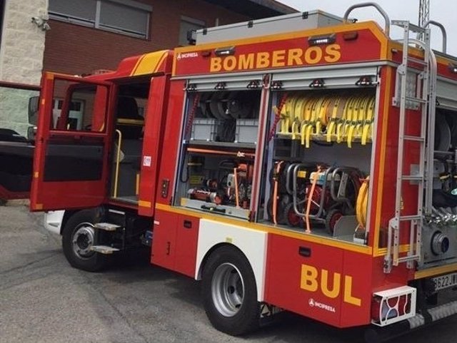 Recurso de coche de bomberos en Andalucía