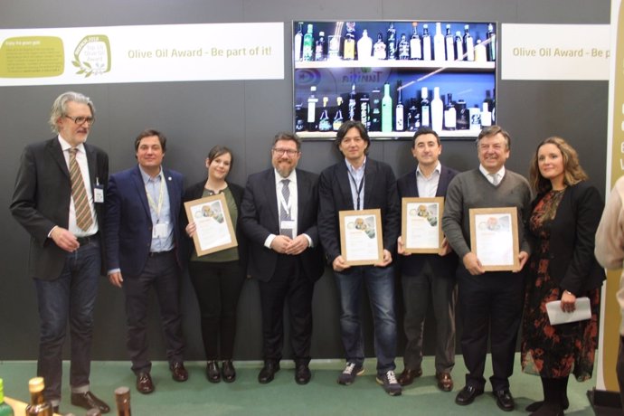 Aceites de oliva ecológicos andaluces premiados en la feria Biofach 2018